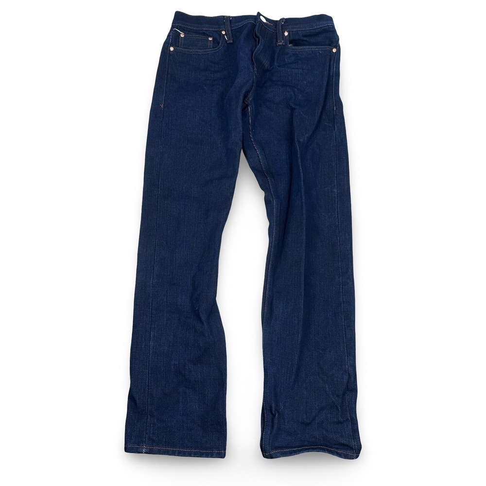 Unbranded Brand UB221 Tapered 21oz Heavyweight Selvedge Denim Jeans 33 Indigo